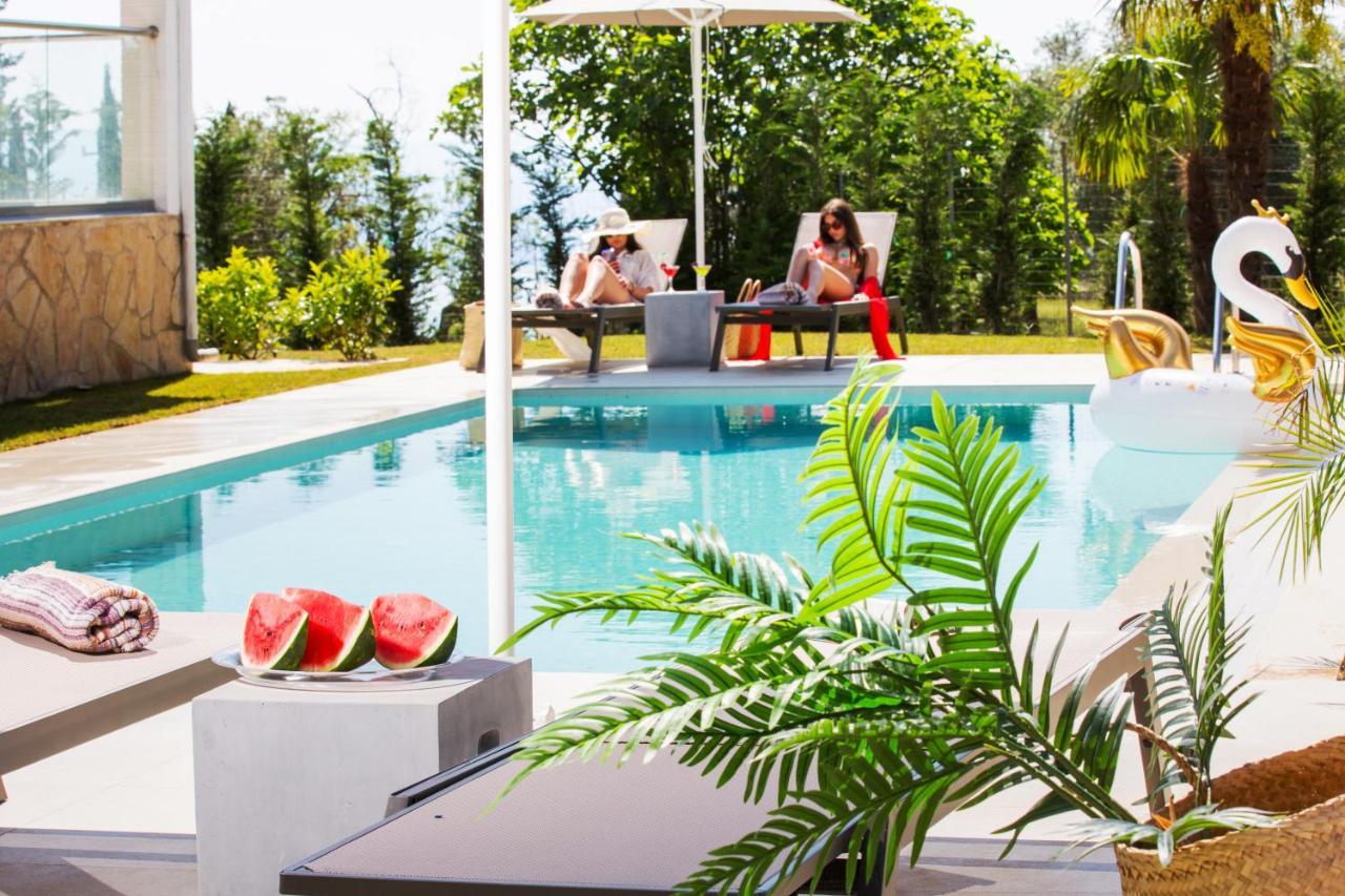 Grande Terra Villas With Swimming Pool Spartylas Bagian luar foto