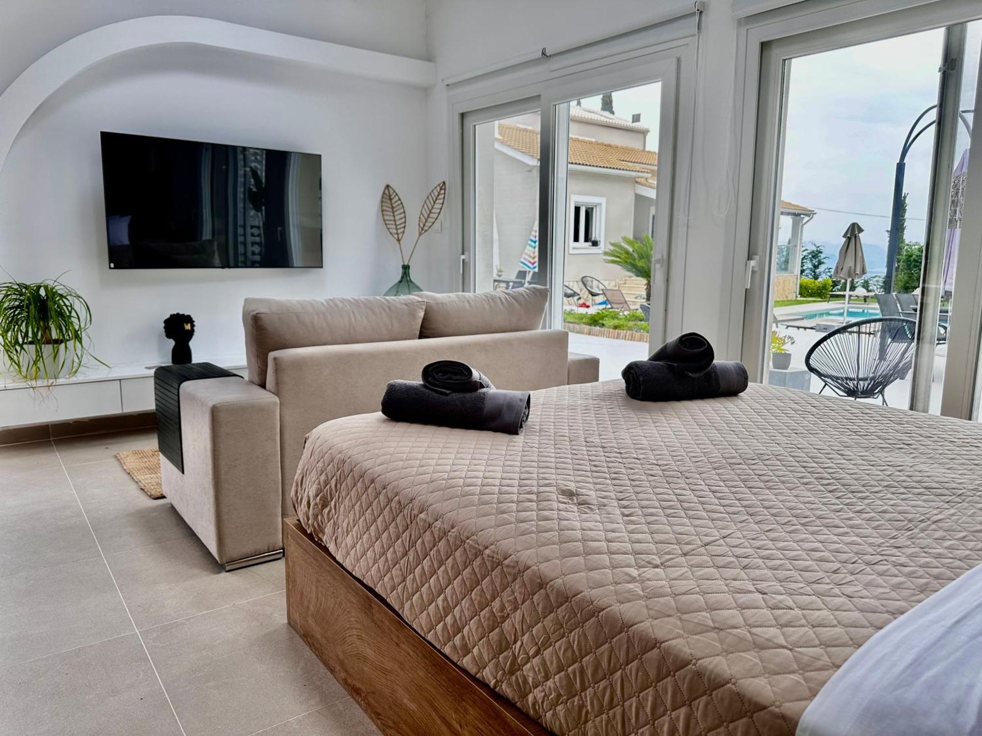 Grande Terra Villas With Swimming Pool Spartylas Bagian luar foto